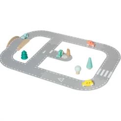 Janod Trains & Circuits|Véhicules, Garages & Voitures*Circuit en Feutrine Bolid