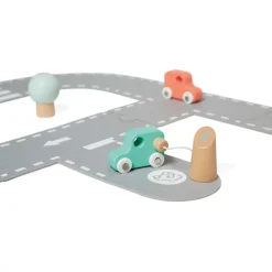 Janod Trains & Circuits|Véhicules, Garages & Voitures*Circuit en Feutrine Bolid