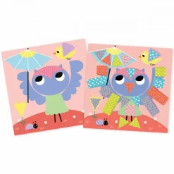 Janod Tampons & Papeterie*Coffret Créatif Découpage et Collage - 4 ans