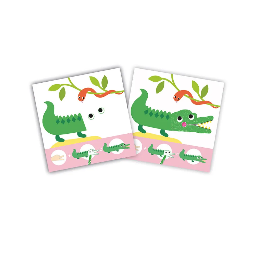 Janod Peinture Par Numéro & Coloriage*Coffret Créatif Dessin et Coloriage - 3 ans