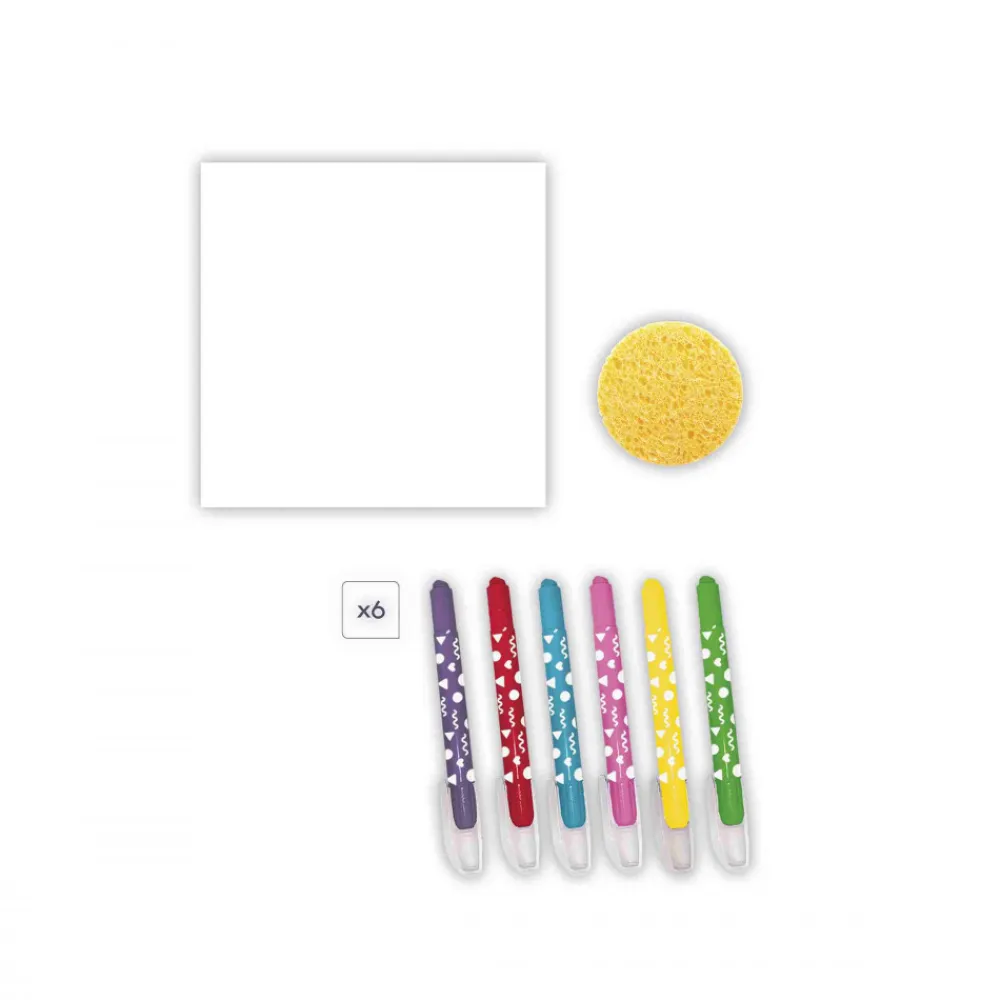 Janod Peinture Par Numéro & Coloriage*Coffret Créatif Dessin et Coloriage - 3 ans