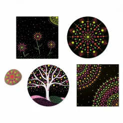 Janod Peinture Par Numéro & Coloriage*Coffret créatif Dots Painting