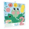 Janod Mosaïques & Gommettes*Coffret Créatif Gommettes Autour de l'étang - 2 ans
