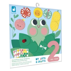 Janod Mosaïques & Gommettes*Coffret Créatif Gommettes Autour de l'étang - 2 ans