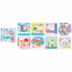 Janod Tampons & Papeterie*Coffret Créatif Graphisme - 5 ans
