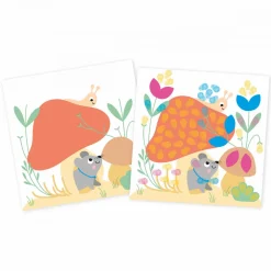 Janod Peinture Par Numéro & Coloriage|Tampons & Papeterie*Coffret Créatif Multiactivités - 3 ans