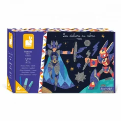 Janod Sable, Paillettes, Dorure & Strass|Collection "Les Ateliers Du Calme"*Coffret créatif Paillettes Héros