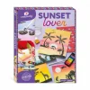 Janod Peinture Par Numéro & Coloriage*Coffret Créatif Peinture Sunset Lover