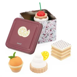 Janod Imitation Métiers|Cuisines, Dinettes & Marchandes*Coffret de Pâtisseries Twist