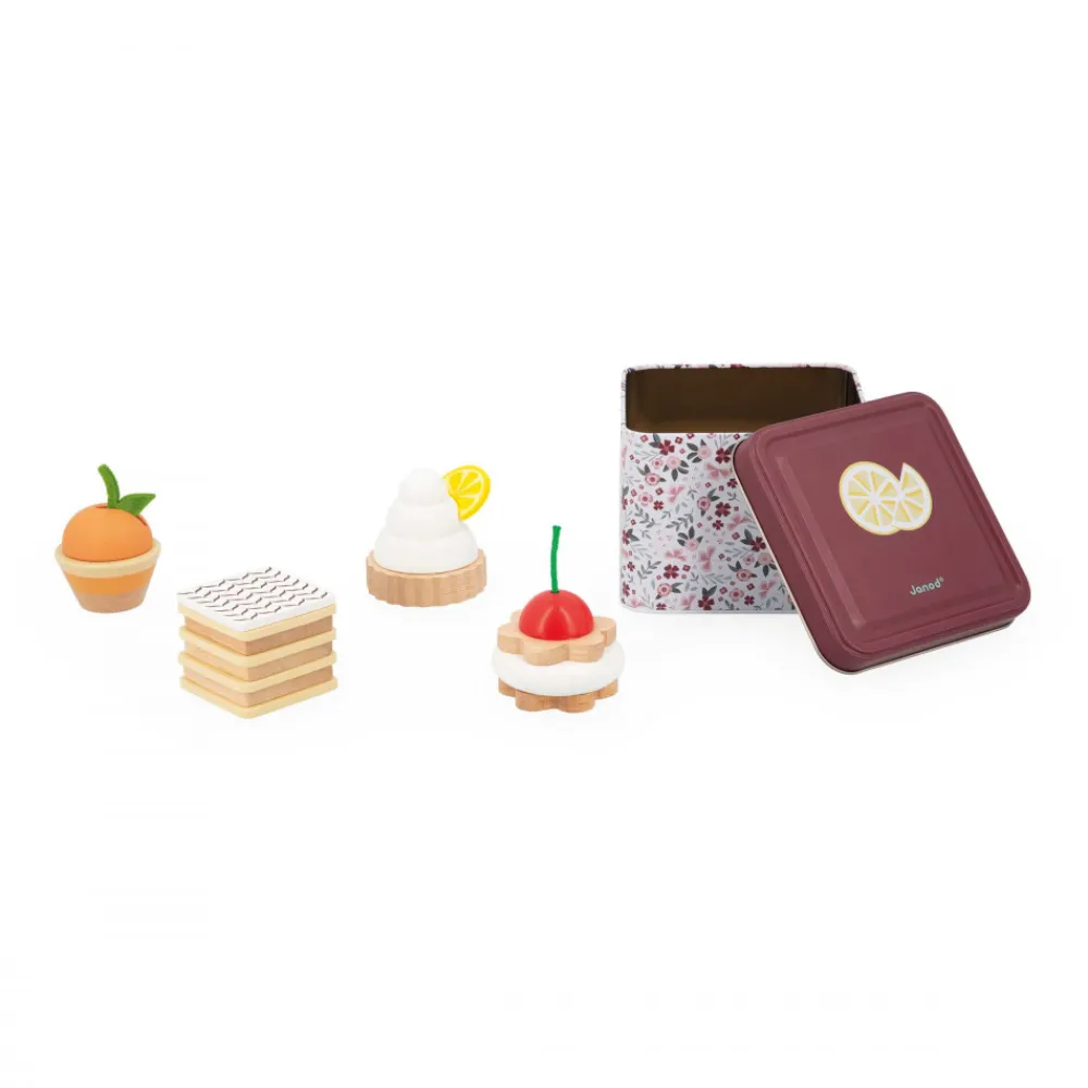 Janod Imitation Métiers|Cuisines, Dinettes & Marchandes*Coffret de Pâtisseries Twist