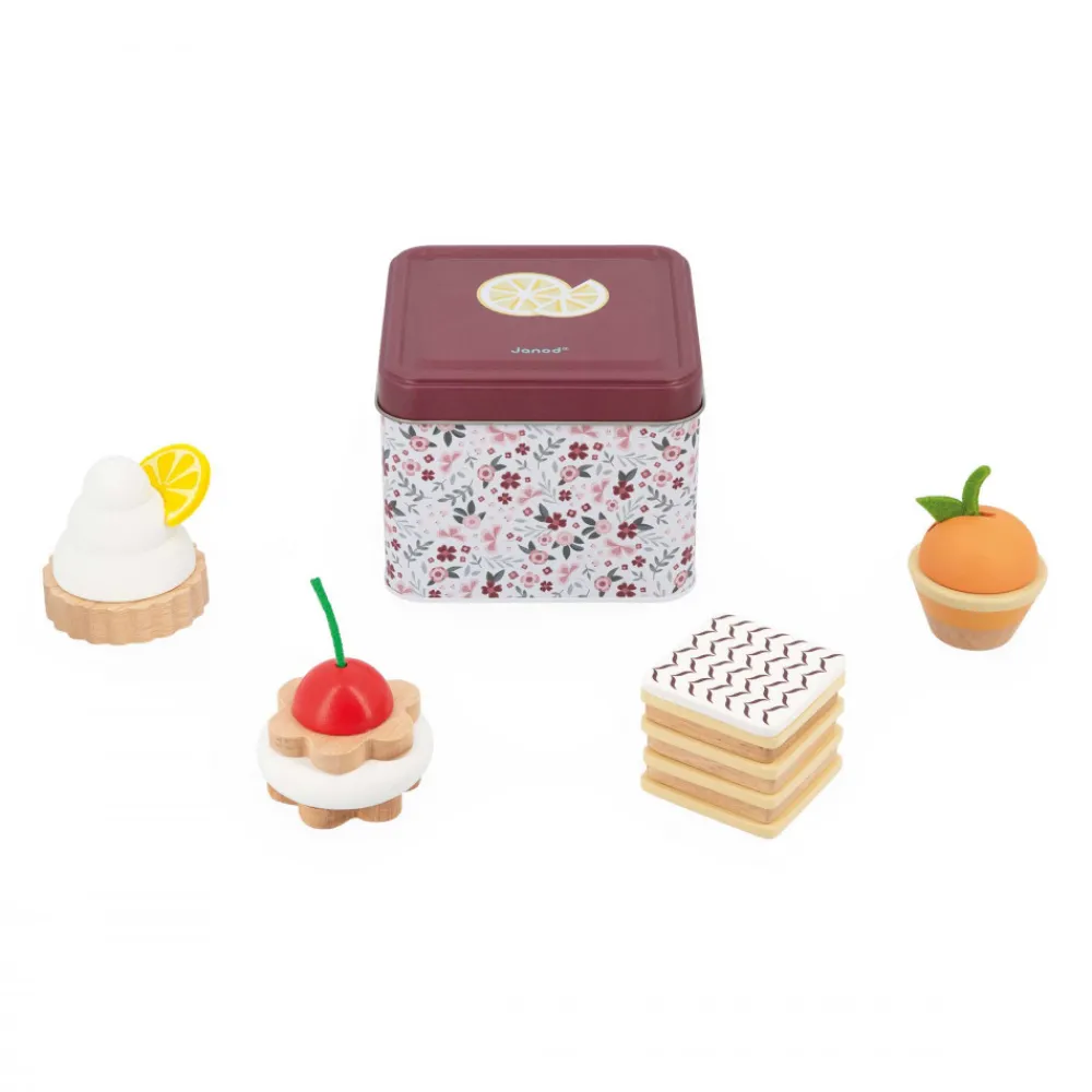 Janod Imitation Métiers|Cuisines, Dinettes & Marchandes*Coffret de Pâtisseries Twist
