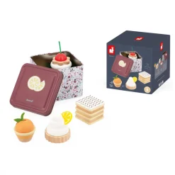 Janod Imitation Métiers|Cuisines, Dinettes & Marchandes*Coffret de Pâtisseries Twist