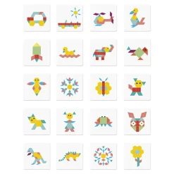 Janod Jeux Éducatifs Maternelle|Jeux Éducatifs Magnétiques*Coffret Magnétique Géométrique
