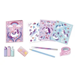 Janod Tampons & Papeterie*Coffret Papeterie Licorne Dreamland
