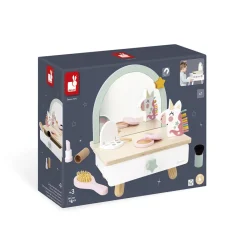 Janod Beauté*Coiffeuse de table en bois Licorne