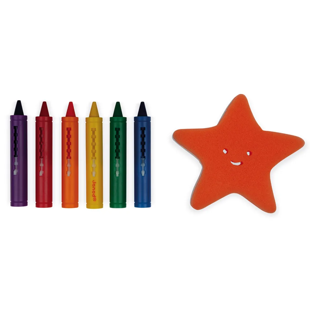 Janod Coloriages & Jeux De Pêche À La Ligne*Coloriage dans le Bain