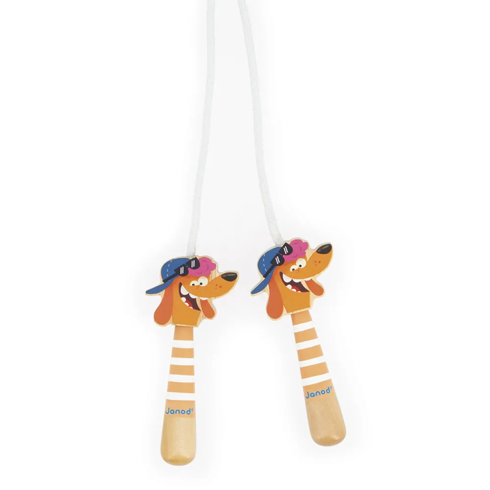Janod Sports & Activités D'Extérieur*Corde à Sauter Chien Applepop