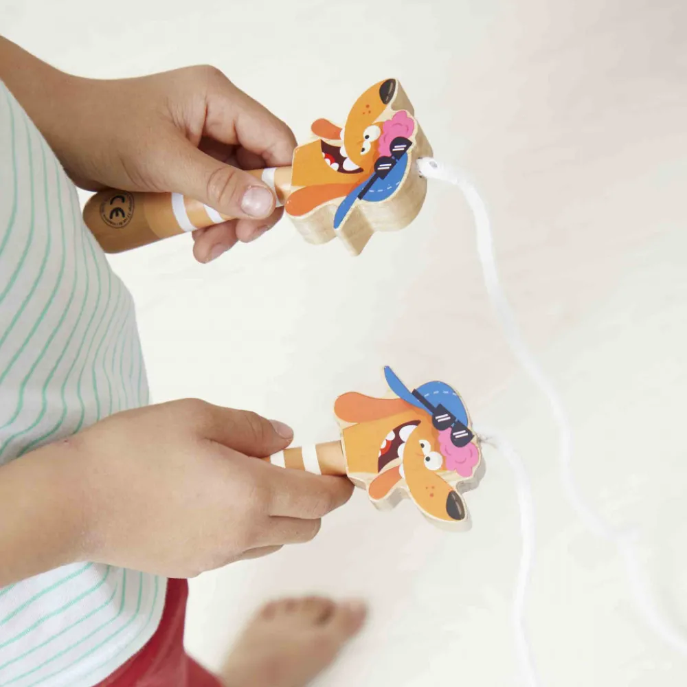 Janod Sports & Activités D'Extérieur*Corde à Sauter Chien Applepop