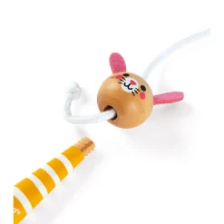 Janod Sports & Activités D'Extérieur*Corde à Sauter Lapin Happy Garden (bois)