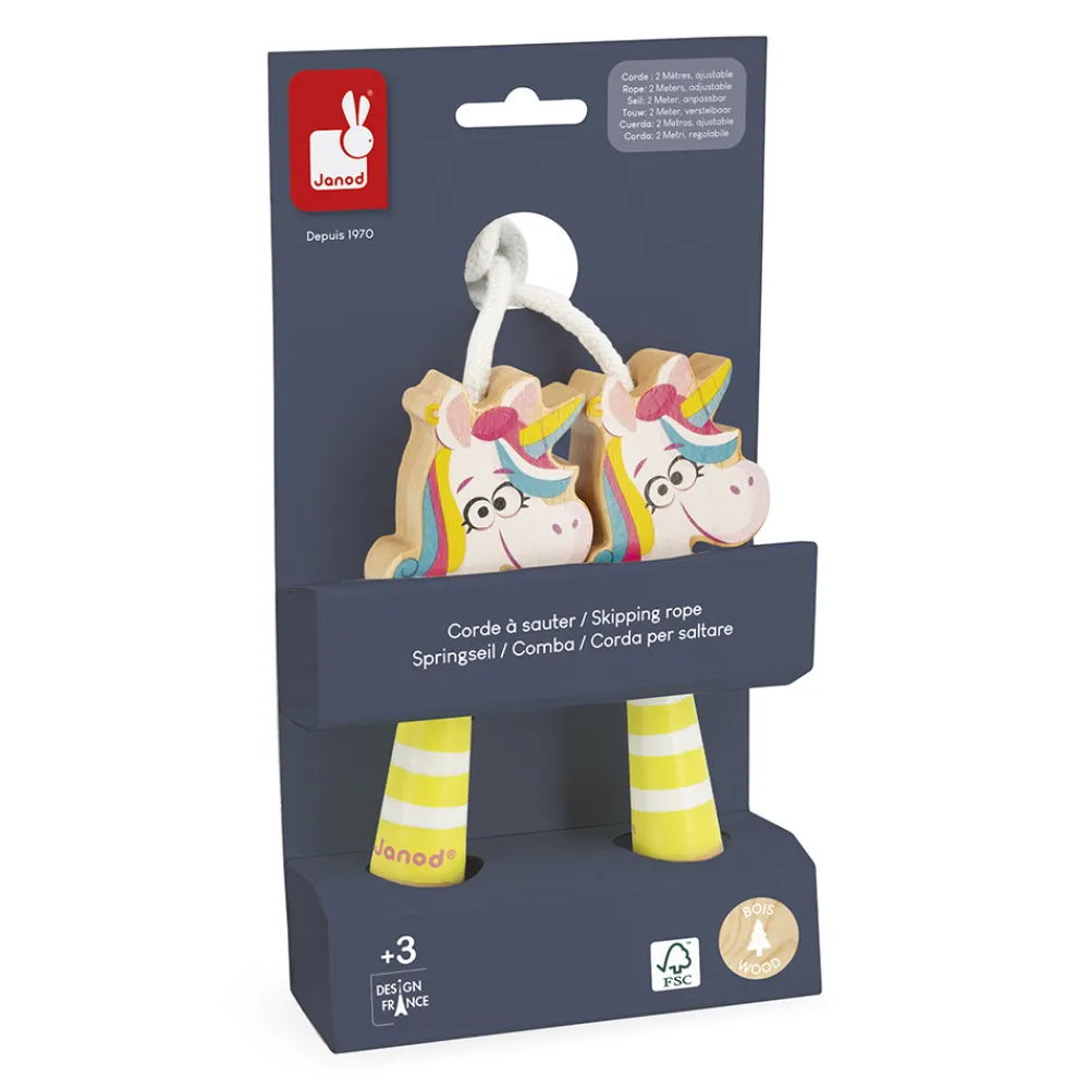 Janod Sports & Activités D'Extérieur*Corde à Sauter Licorne Applepop