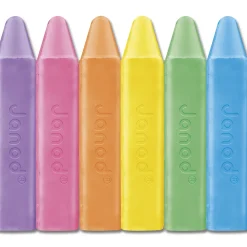 Janod Sports & Activités D'Extérieur|Peinture Par Numéro & Coloriage*Craies de Trottoir x6