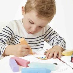 Janod Sports & Activités D'Extérieur|Peinture Par Numéro & Coloriage*Craies de Trottoir x6