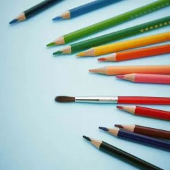 Janod Peinture Par Numéro & Coloriage*Crayons Aquarellables x12