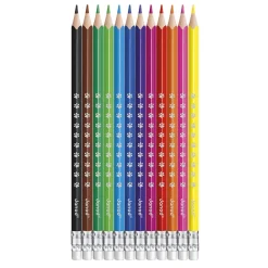 Janod Peinture Par Numéro & Coloriage*Crayons Effaçables x12