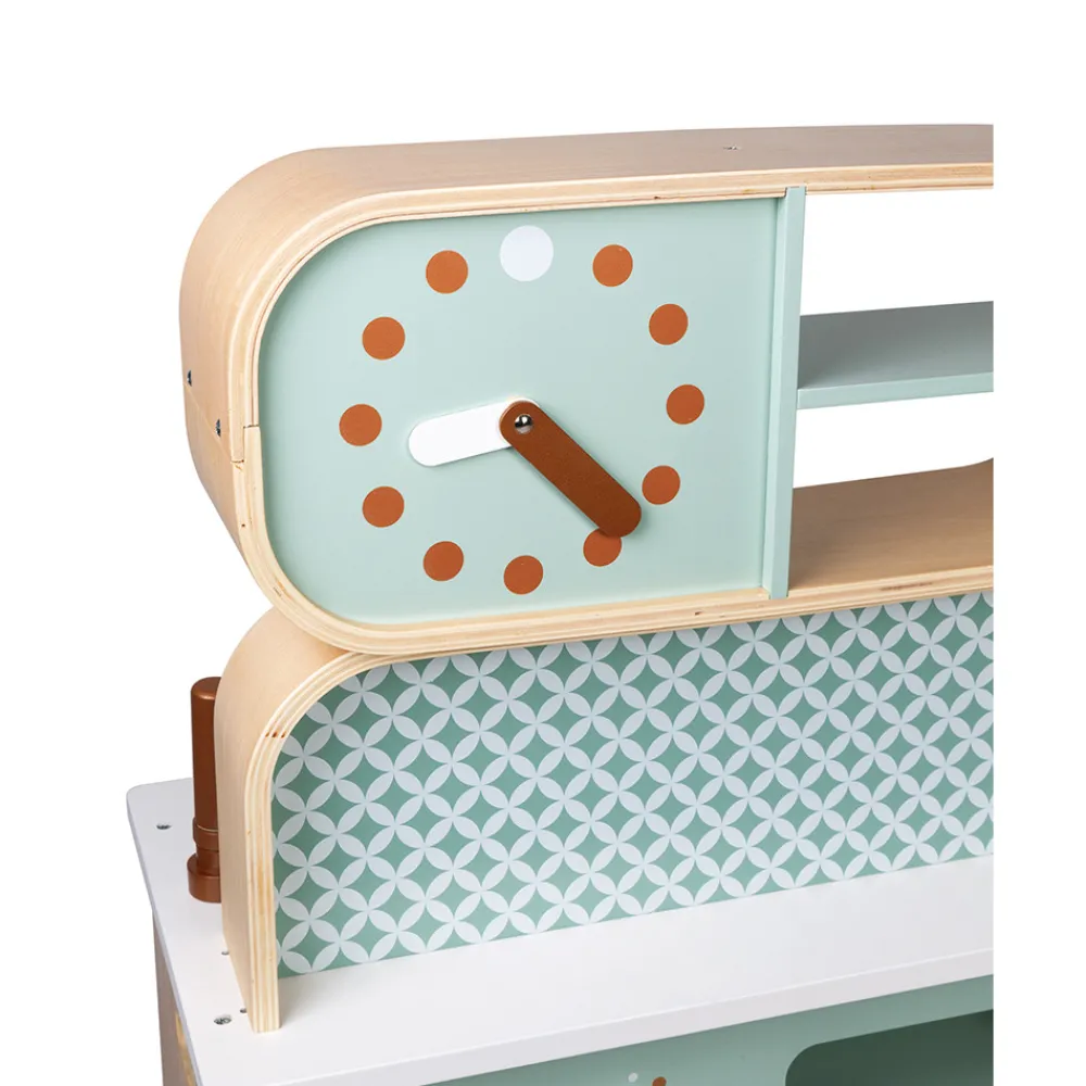 Janod Cuisines, Dinettes & Marchandes*Cuisine double face Cooker Reverso (bois)