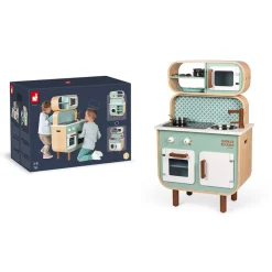 Janod Cuisines, Dinettes & Marchandes*Cuisine double face Cooker Reverso (bois)