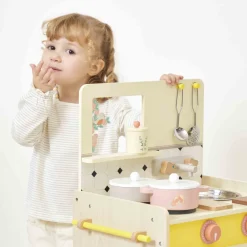 Janod Cuisines, Dinettes & Marchandes*Cuisine en bois Mamie Soleil