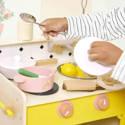 Janod Cuisines, Dinettes & Marchandes*Cuisine en bois Mamie Soleil