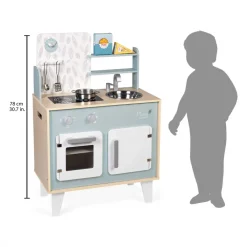 Janod Cuisines, Dinettes & Marchandes*Cuisine Plume en bois