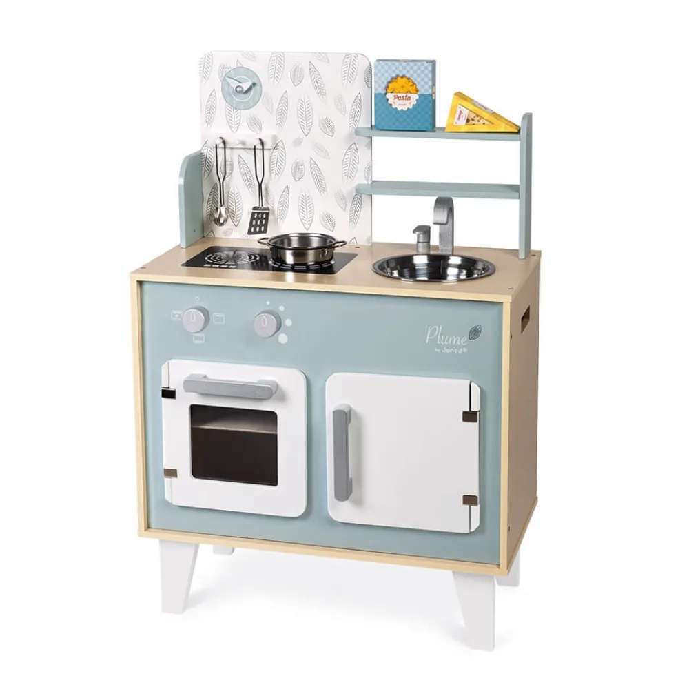 Janod Cuisines, Dinettes & Marchandes*Cuisine Plume en bois