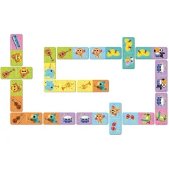 Janod Jeux De Mémoire & D'Associations|Jeux Éducatifs Maternelle*Dominos Instruments de Musique