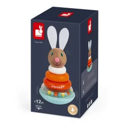 Janod Manipulation & Encastrement*Empilable Culbuto Lapin (bois)