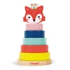 Janod Manipulation & Encastrement*Empilable Renard Baby Forest (bois)