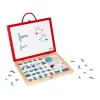 Janod Jeux Éducatifs Primaire|Jeux Éducatifs Chiffres & Lettres*Essentiel - Mallette de Lettres Cursives 4 en 1