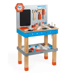 Janod Établis, Outils & Bricolage*Etabli magnétique géant Brico'Kids (bois)