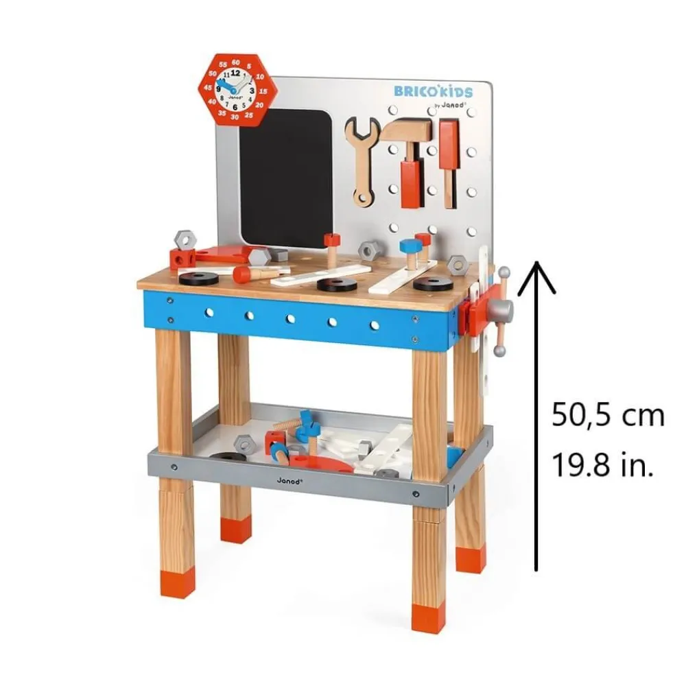 Janod Établis, Outils & Bricolage*Etabli magnétique géant Brico'Kids (bois)
