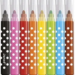 Janod Peinture Par Numéro & Coloriage*Feutres Jumbo x8
