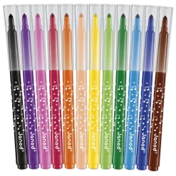 Janod Peinture Par Numéro & Coloriage*Feutres Longue Durée x12