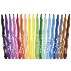 Janod Peinture Par Numéro & Coloriage*Feutres Longue Durée x18