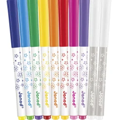 Janod Peinture Par Numéro & Coloriage*Feutres Magiques x10