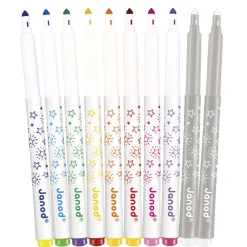 Janod Peinture Par Numéro & Coloriage*Feutres Magiques x10