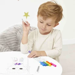 Janod Peinture Par Numéro & Coloriage*Feutres Magiques x10