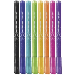 Janod Peinture Par Numéro & Coloriage*Feutres Pailletés x8