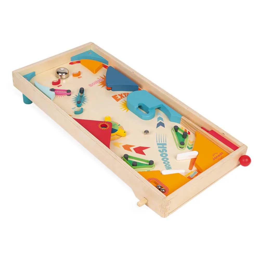 Janod Jeux De Lancer*Flipper en bois