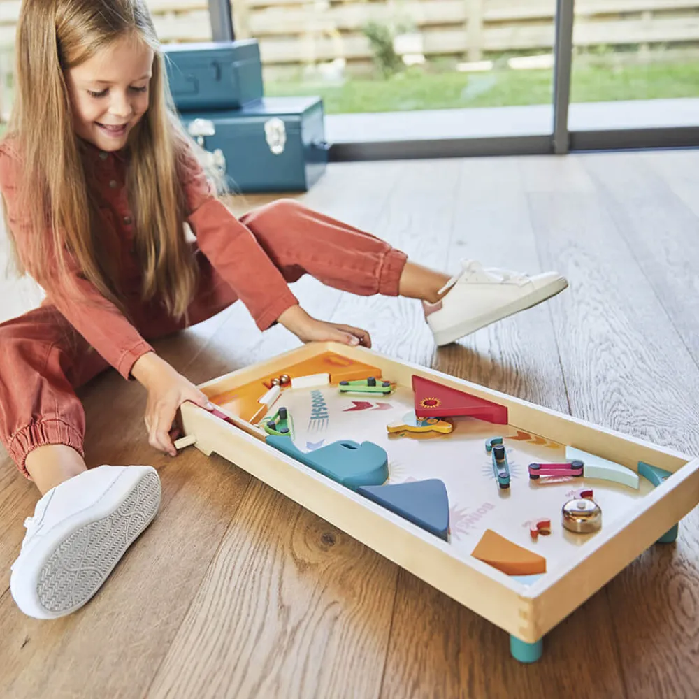Janod Jeux De Lancer*Flipper en bois