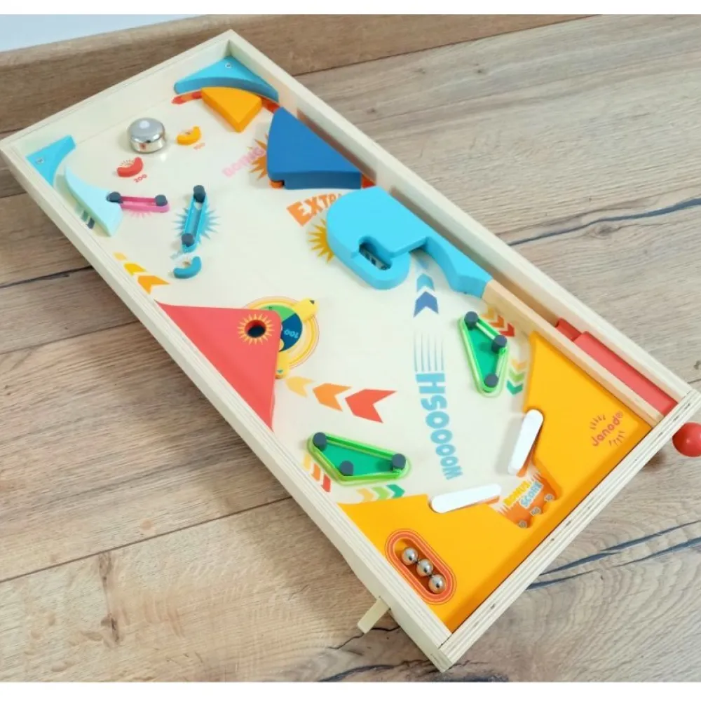 Janod Jeux De Lancer*Flipper en bois